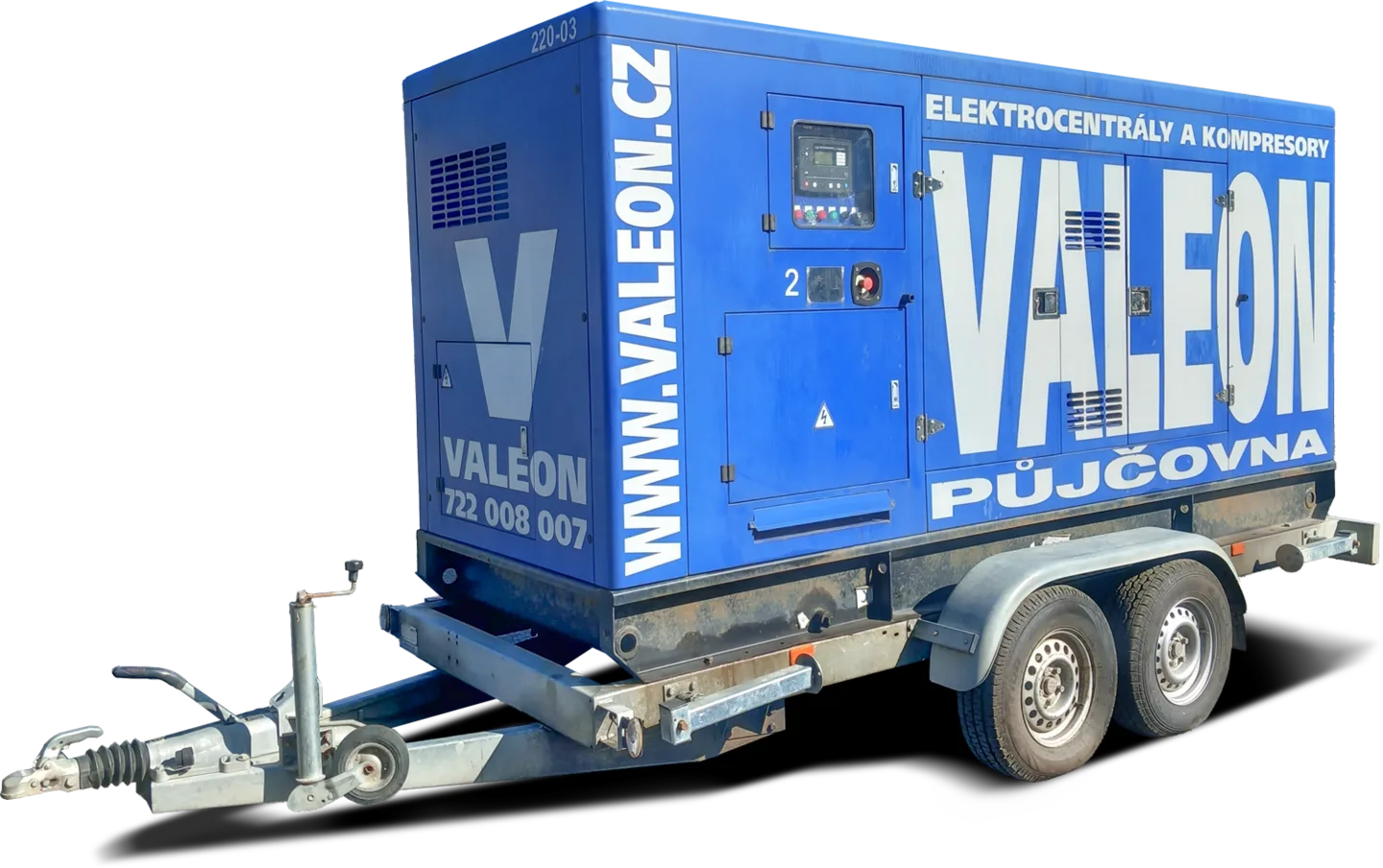 Elektrocentrála 200 kVA supersilent
