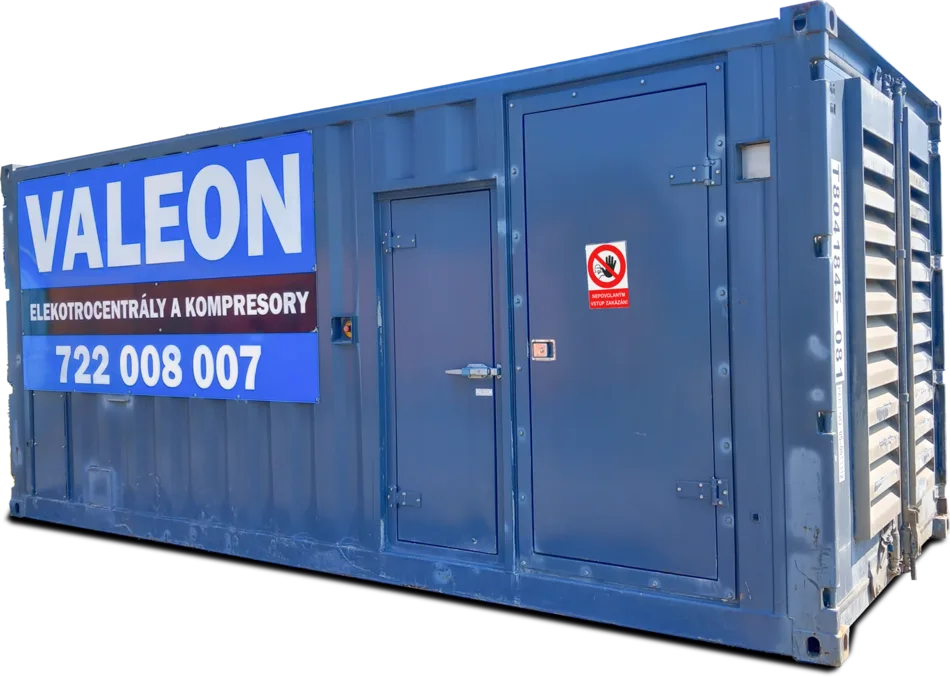 Elektrocentrála 650 kVA supersilent