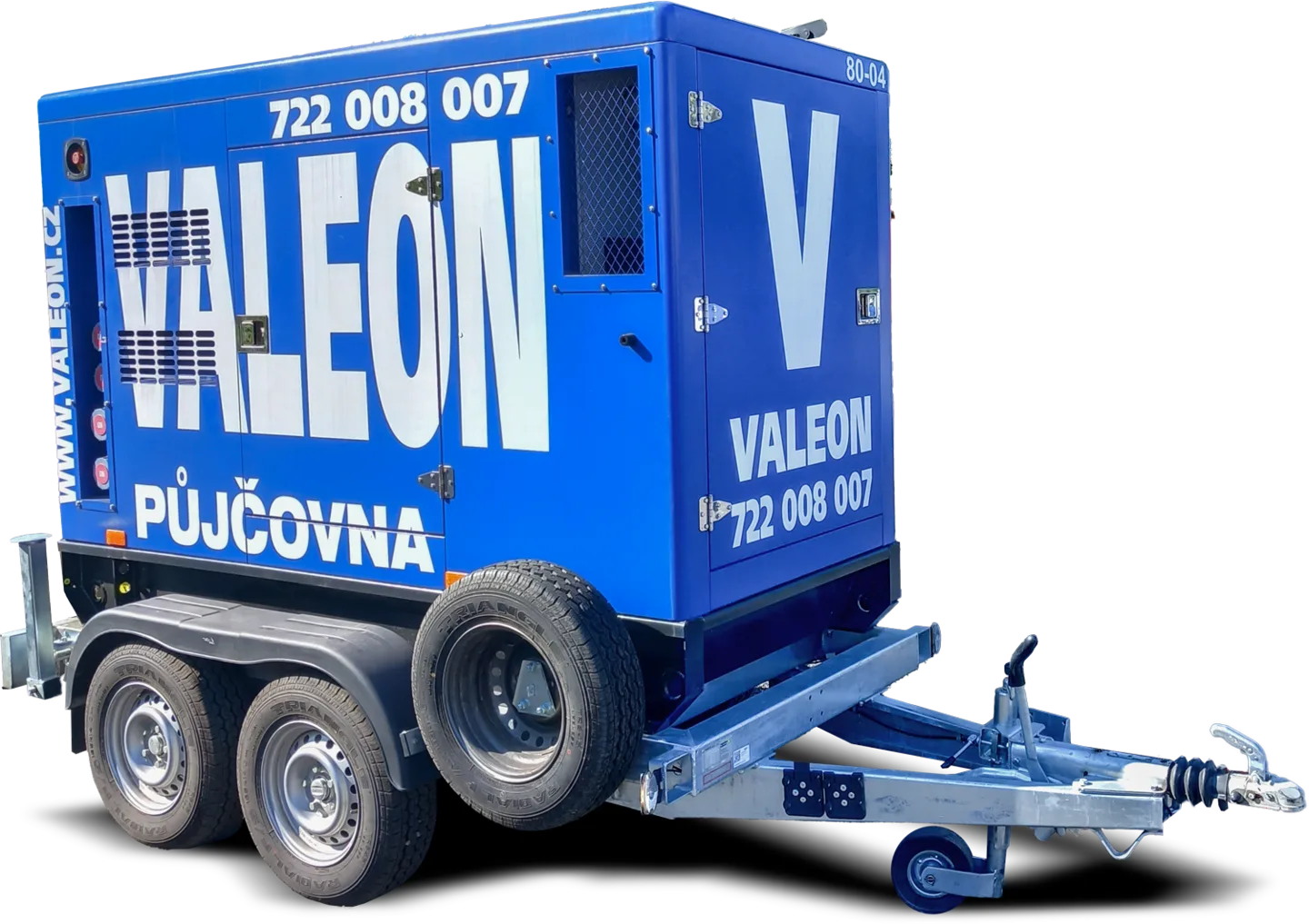 Elektrocentrála 80 kVA supersilent
